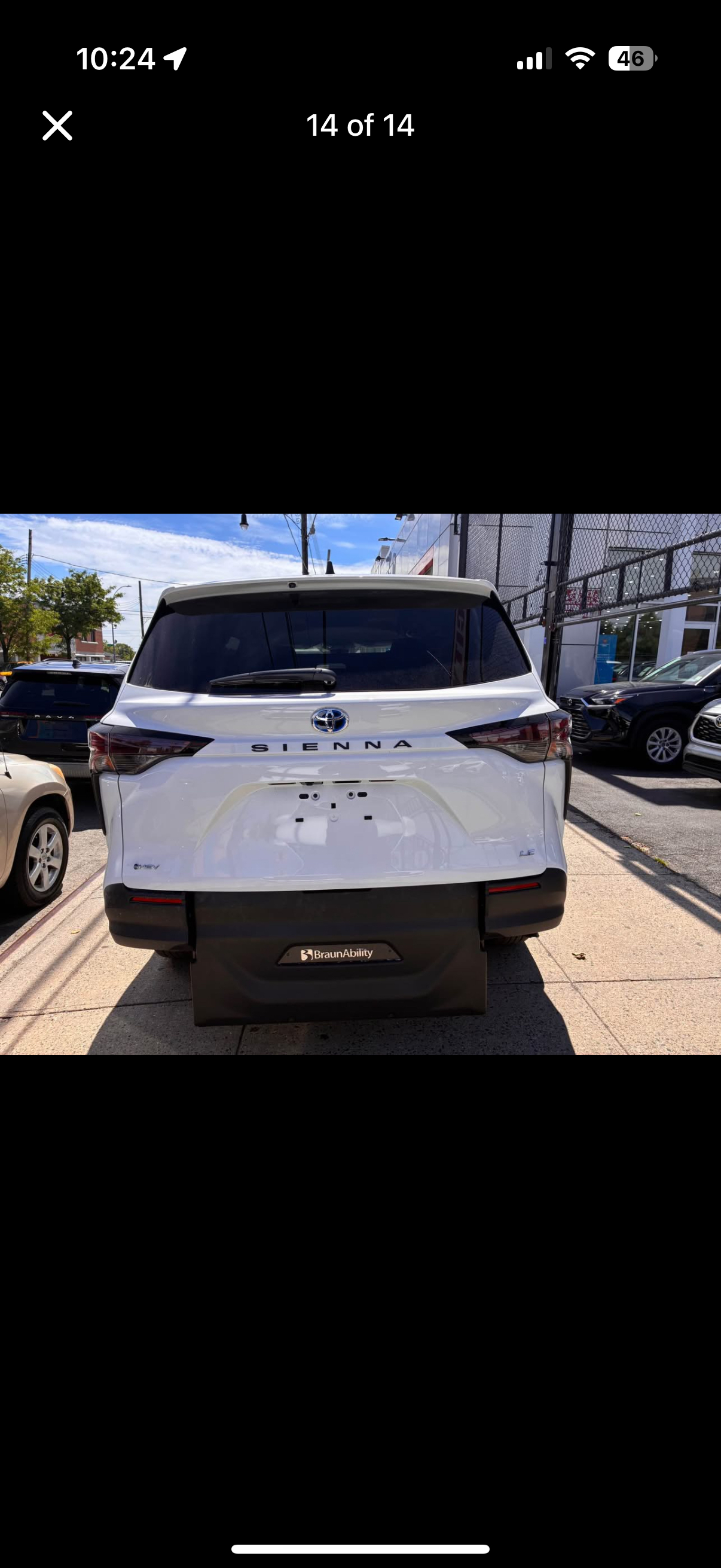 2026 Toyota Sienna rear exterior